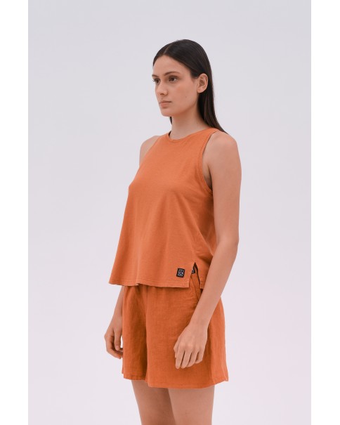 Dirty Laundry - Tank Top With Side Slits