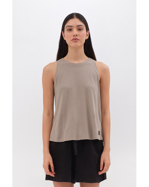 Dirty Laundry - Tank Top With Side Slits