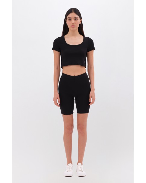 Dirty Laundry - Rib Cycling Shorts