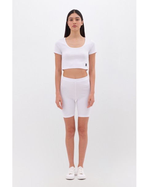 Dirty Laundry - Rib Cycling Shorts