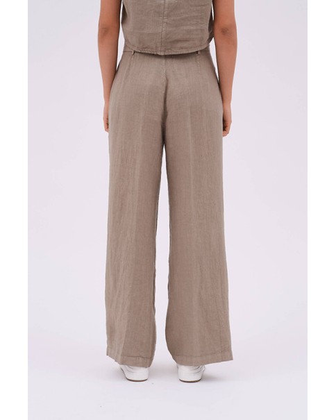 Dirty Laundry - Wide Leg Pleated Pants