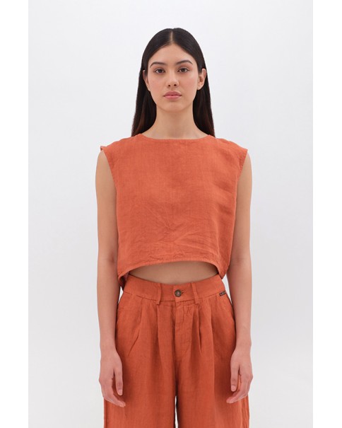 Dirty Laundry - Linen Top
