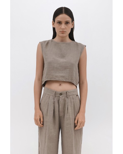 Dirty Laundry - Linen Top