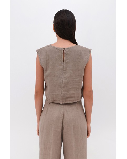 Dirty Laundry - Linen Top