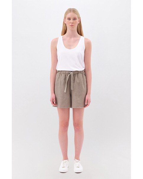 Dirty Laundry - Relaxed Linen Bermuda