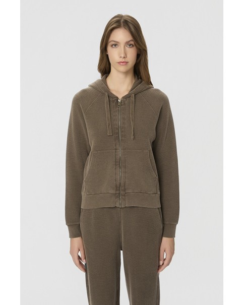 Dirty Laundry - Waffle Raglan Fullzip Dirty Laundry - Waffle Raglan Fullzip