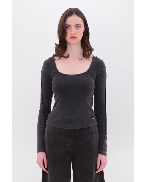 Dirty Laundry - Scoop Rib Longsleeve