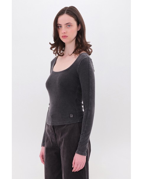 Dirty Laundry - Scoop Rib Longsleeve