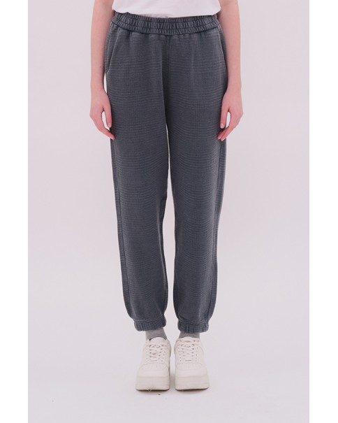 Dirty Laundry - Waffle Cuffed Sweatpants