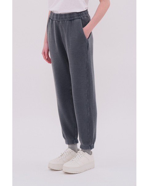Dirty Laundry - Waffle Cuffed Sweatpants