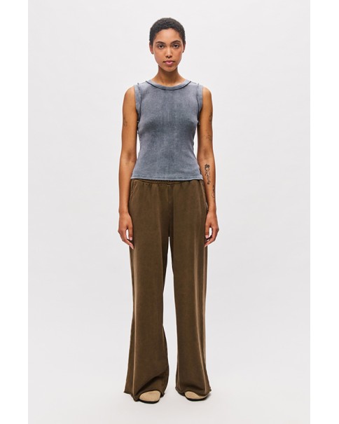 Dirty Laundry - Curved Hem Rib Tank Top