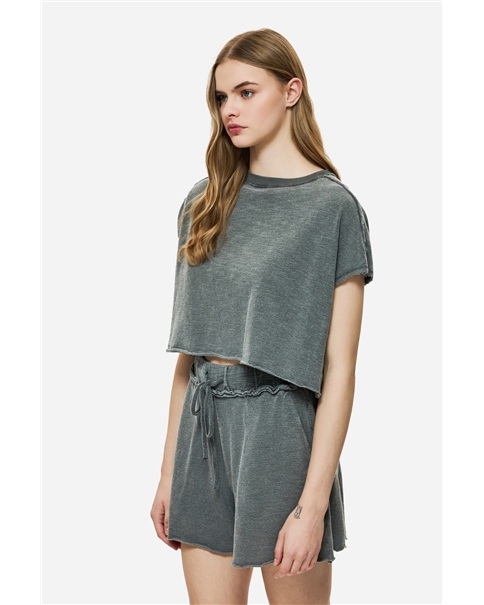 Dirty Laundry - Relaxed Raw Cut T-shirt