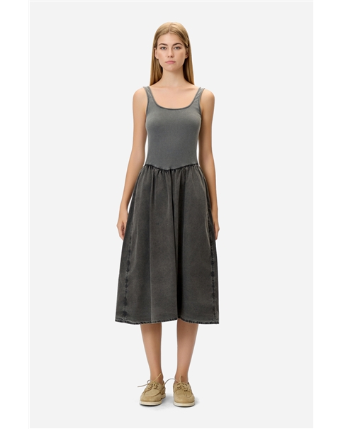 Dirty Laundry - 2 Fabric Dress Dirty Laundry - 2 Fabric Dress