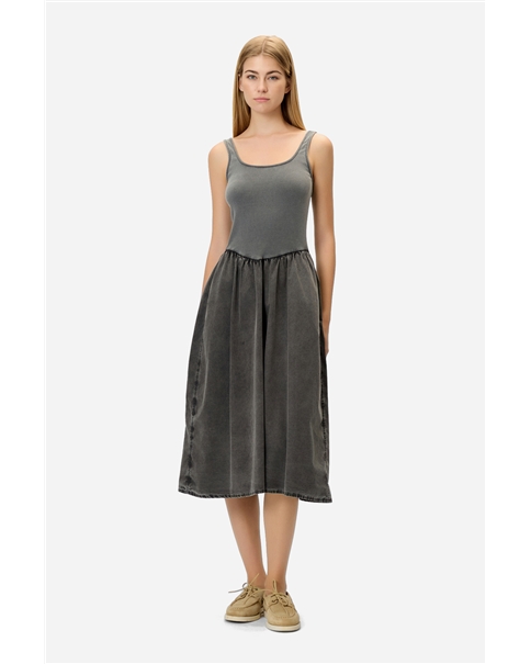 Dirty Laundry - 2 Fabric Dress Dirty Laundry - 2 Fabric Dress