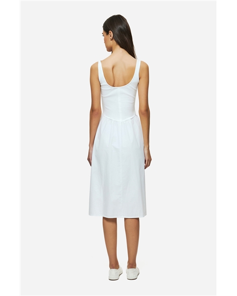 Dirty Laundry - 2 Fabric Dress Dirty Laundry - 2 Fabric Dress