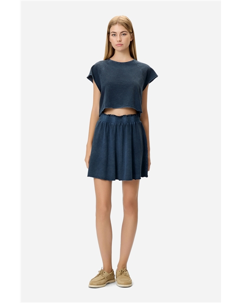 Dirty Laundry - Cropped Slub T-shirt