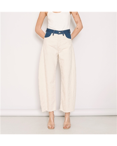 Salt And Pepper - Gwen Indigo Stars Cropped