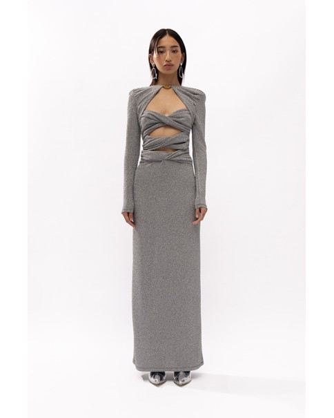 Python Midi Dress