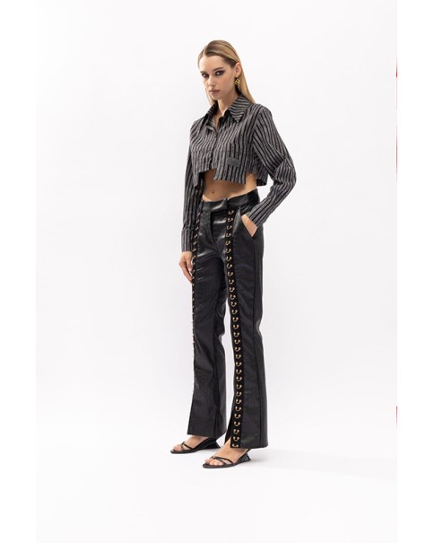 Midtown Croco Pants