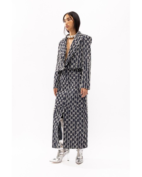 Kong Denim Skirt