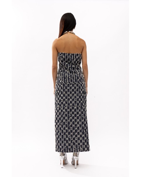 Kong Denim Skirt