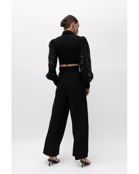 MalloryTheLabel - Simon Black Top