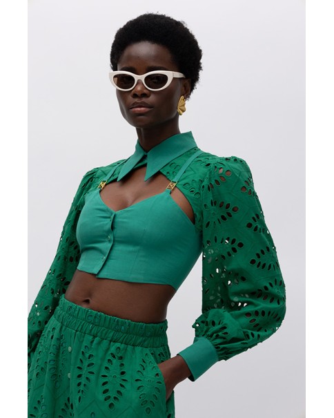 MalloryTheLabel - Simon Black Top