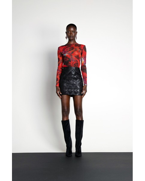 Mallory The Label - Alley Blk Skirt