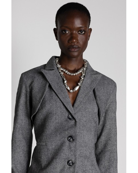 Mallory The Label - Everly Grey Blazer