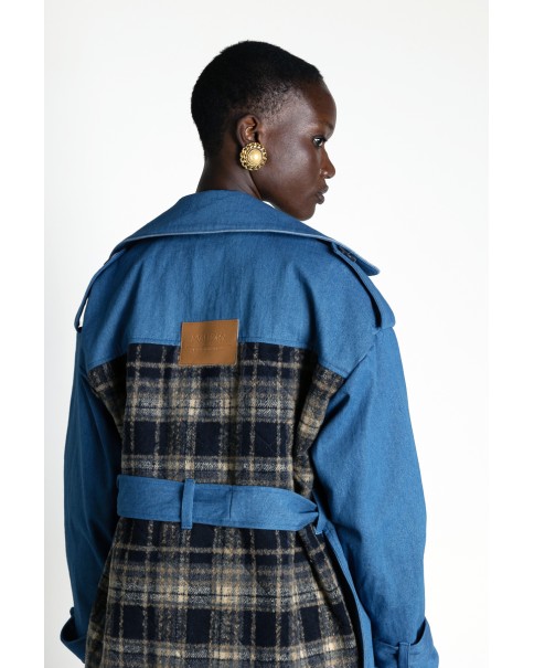 Mallory The Label - Mojo Denim Trench Coat