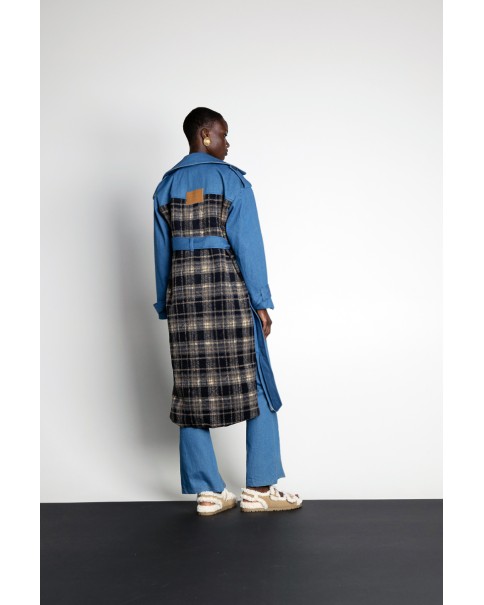 Mallory The Label - Mojo Denim Trench Coat