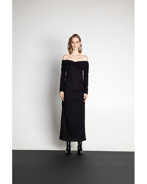 Mallory The Label - Harmony Black Dress