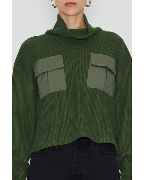Winter Camouflage Turtleneck