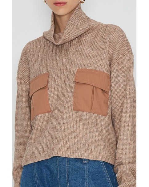 Winter Camouflage Turtleneck