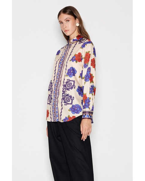 Nadia Rapti - Floral Fiction Shirt