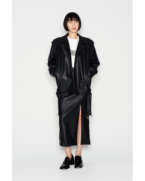 Nadia Rapti - Leather Adventure Skirt