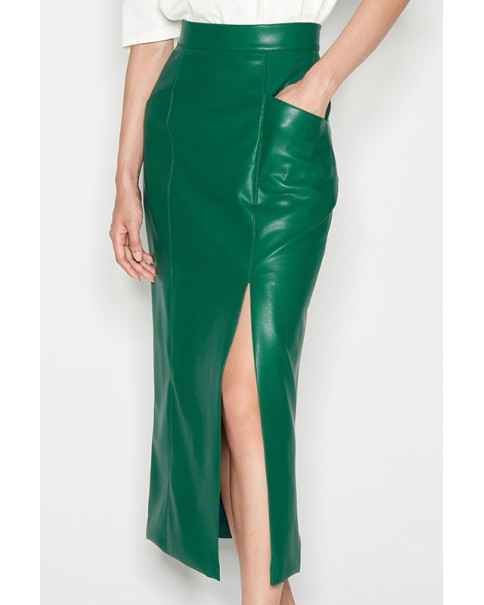 Nadia Rapti - Leather Adventure Skirt