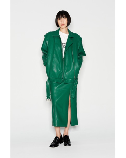 Nadia Rapti - Leather Adventure Skirt