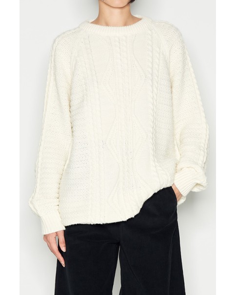 Nadia Rapti - Bright Horror Knitted Blouse