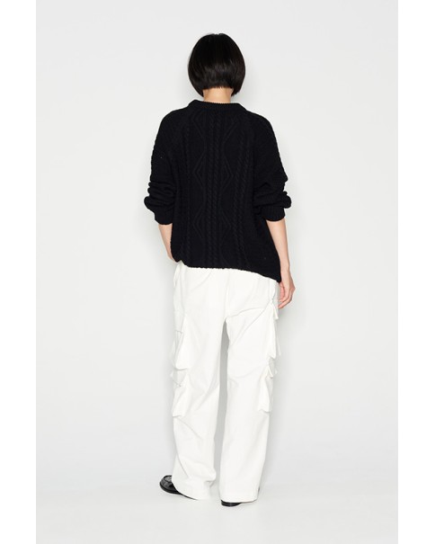 Nadia Rapti - Bright Horror Knitted Blouse