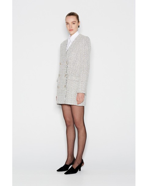 Nadia Rapti - Retro Studio Blazer White