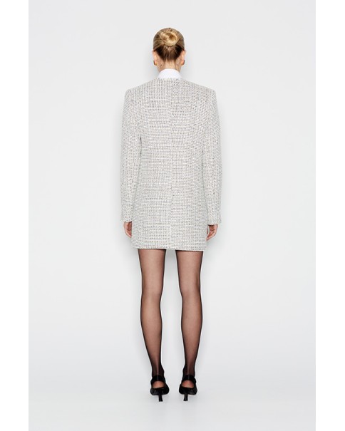 Nadia Rapti - Retro Studio Blazer White