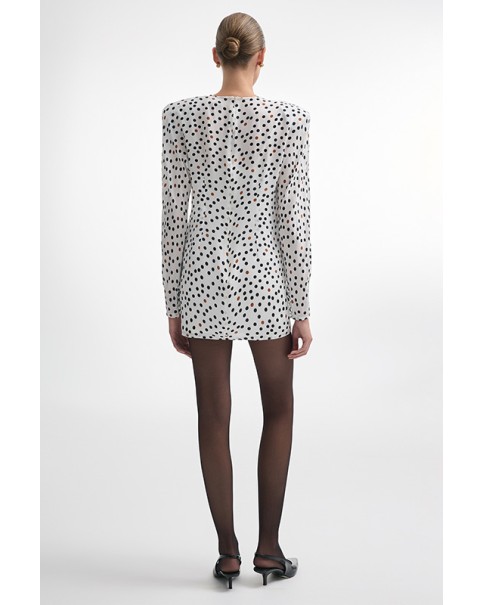 Nadia Rapti - Dot Com Mini Dress Polka Dots