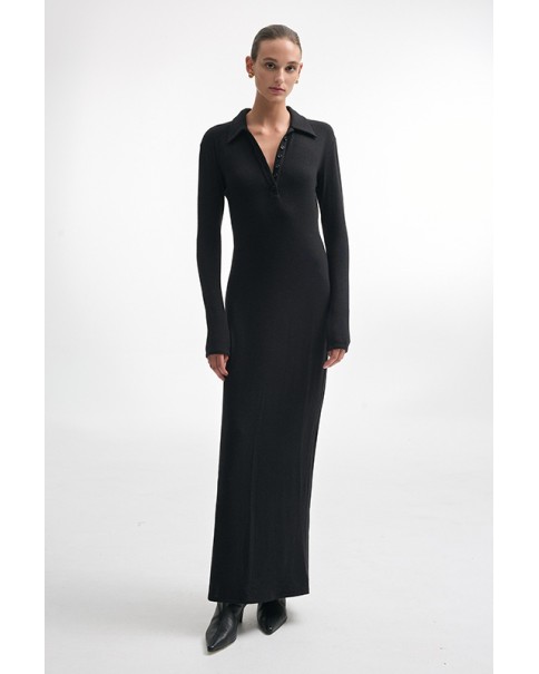 Nadia Rapti - Whitney Long Sleeve Maxi Dress