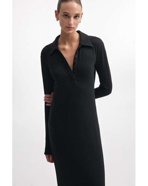 Nadia Rapti - Whitney Long Sleeve Maxi Dress