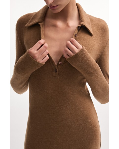 Nadia Rapti - Whitney Long Sleeve Maxi Dress