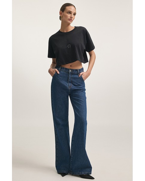 Nadia Rapti - Martini Denim Trousers
