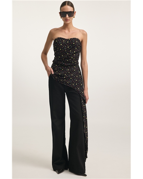 Nadia Rapti - Skyline Strapless Top