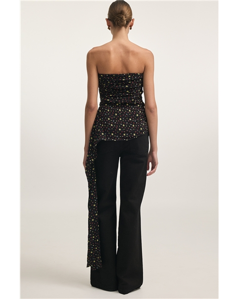 Nadia Rapti - Skyline Strapless Top