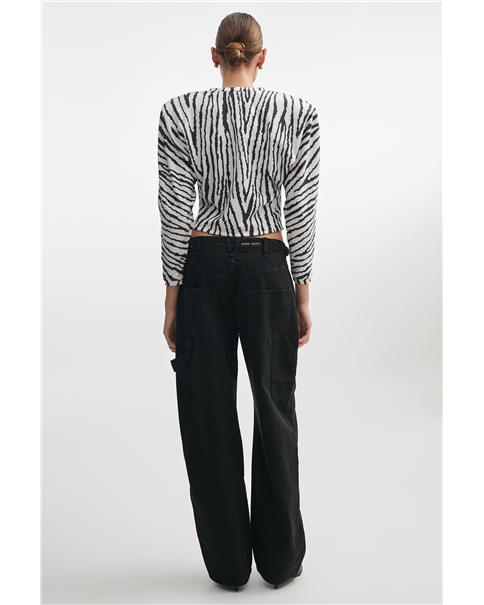 Nadia Rapti - Zibra Blouse